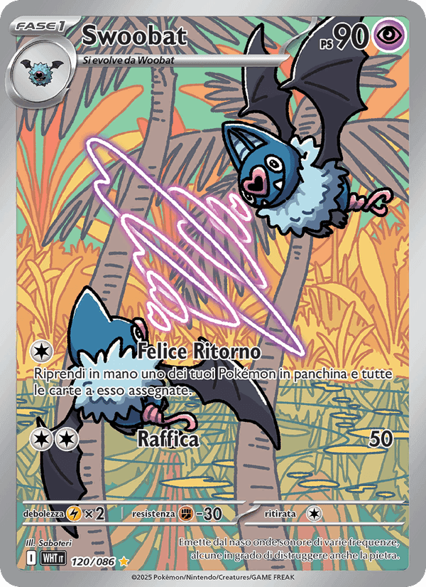 Swoobat, carta 120 di Fuoco Bianco
