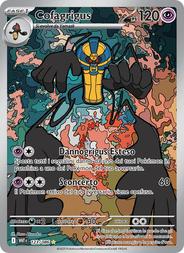 Cofagrigus, carta 123 di Fuoco Bianco