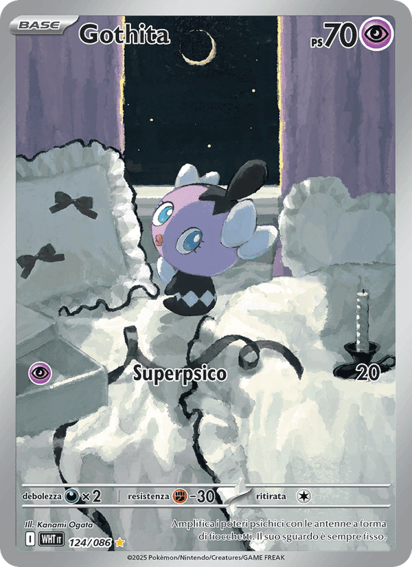 Gothita, card 124 from Fuoco Bianco