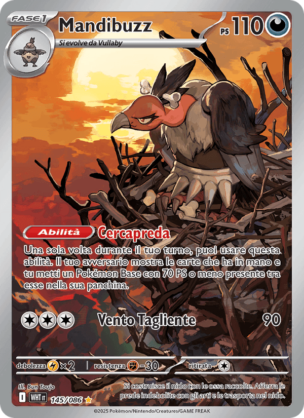 Mandibuzz, carta 145 de Fuoco Bianco