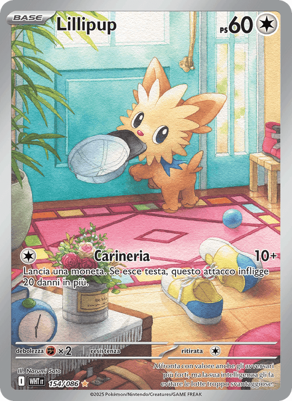 Lillipup, carta 154 de Fuoco Bianco