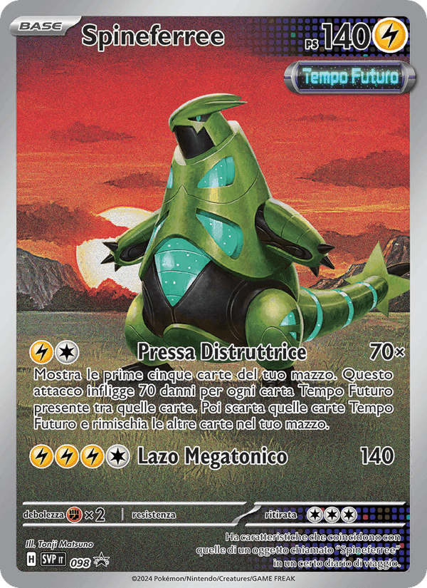 Spineferree, carta 098 di SVP Black Star Promos