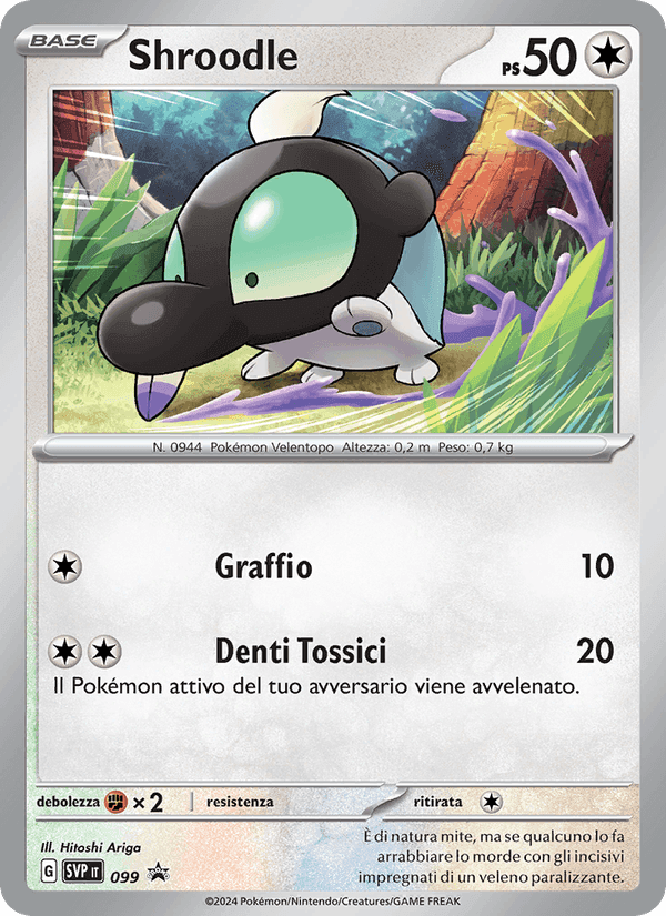 Shroodle, carta 099 di SVP Black Star Promos
