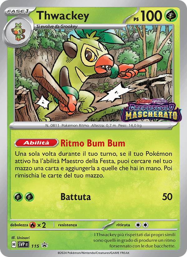 Thwackey, carta 115 de SVP Black Star Promos