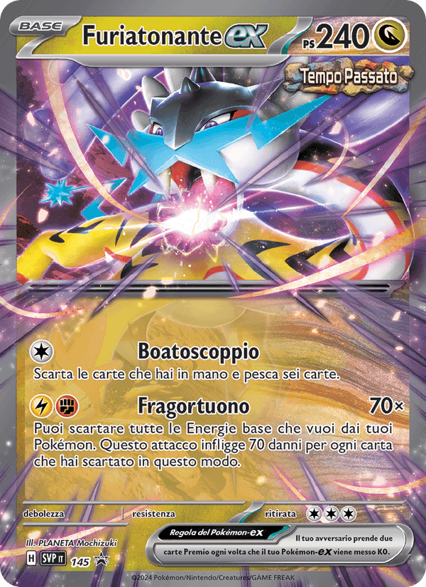 Furiatonante-ex, carta 145 di SVP Black Star Promos
