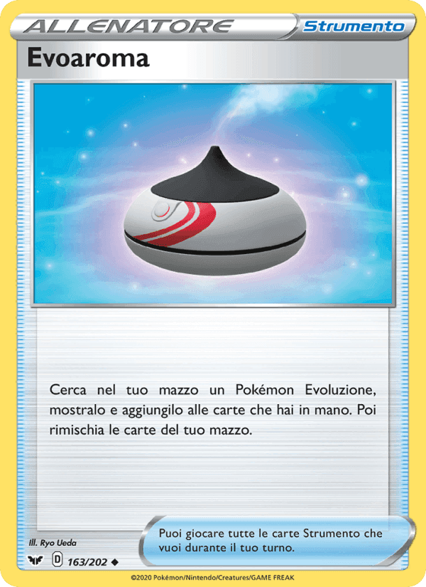 Evoaroma, card 163 from Spada e Scudo