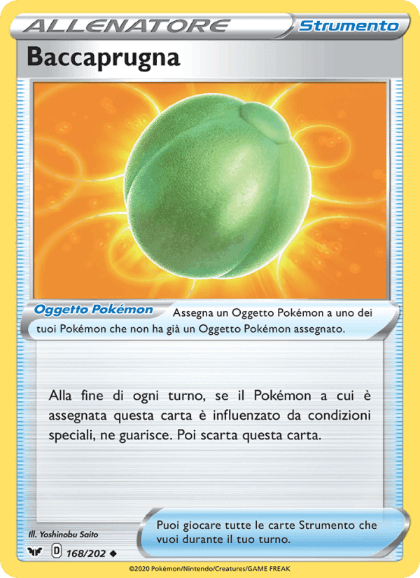 Baccaprugna, card 168 from Spada e Scudo