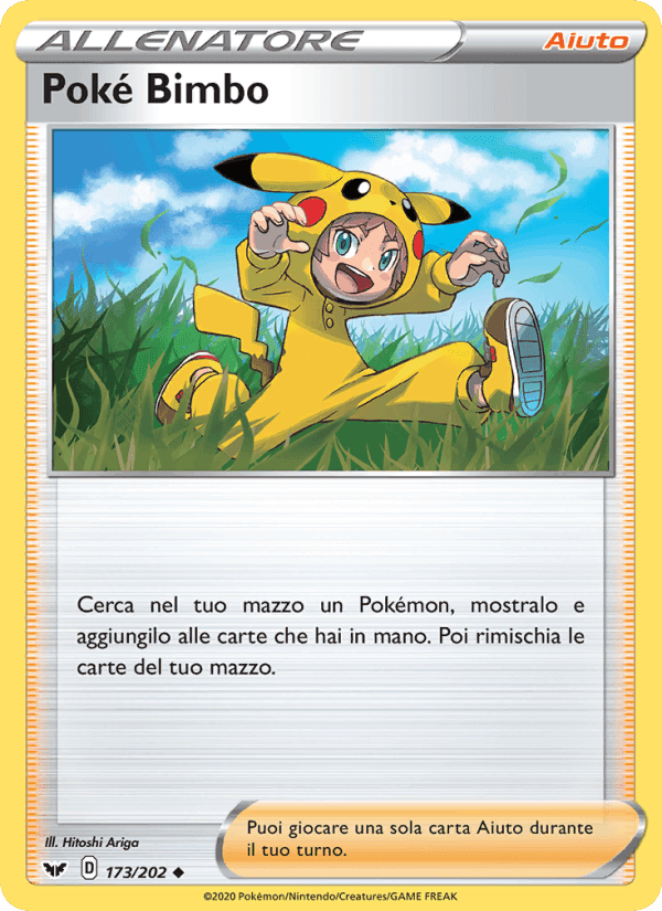 Poké Bimba, carta 173 de Spada e Scudo