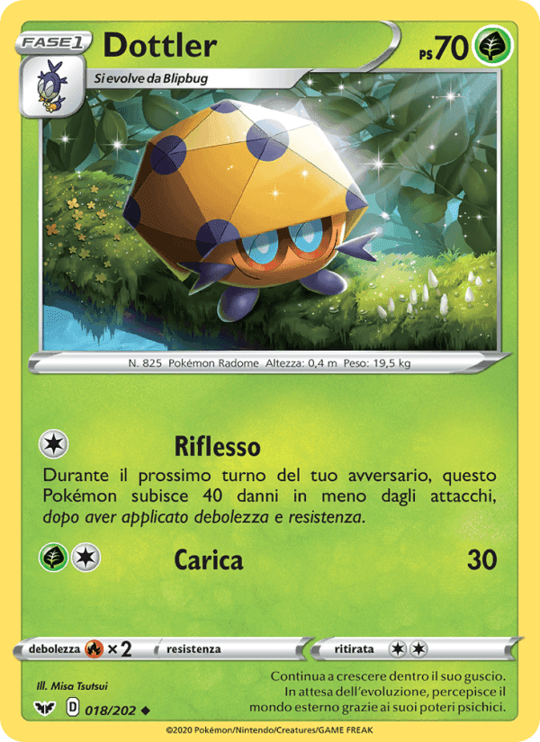 Dottler, carte 18 de Spada e Scudo