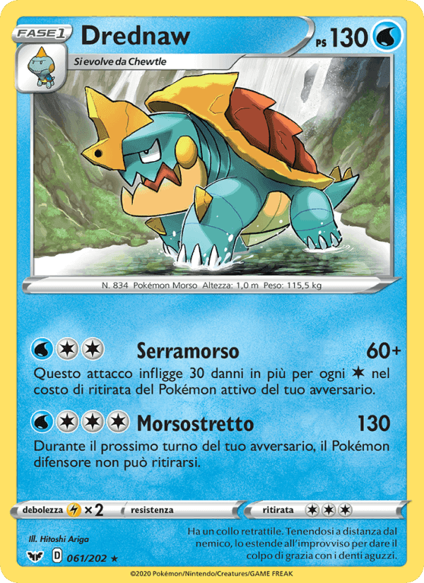 Drednaw, carta 61 di Spada e Scudo