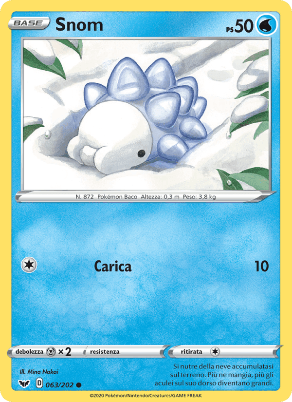 Snom, carta 63 di Spada e Scudo