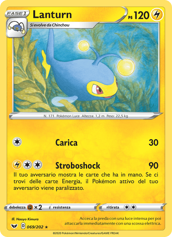 Lanturn, carta 69 di Spada e Scudo