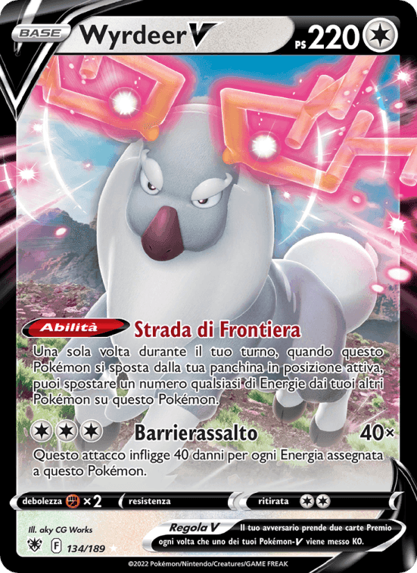 Wyrdeer V, carta 134 di Lucentezza Siderale