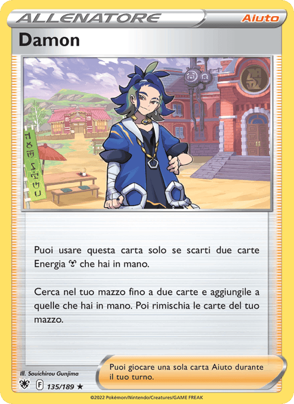Damon, card 135 from Lucentezza Siderale