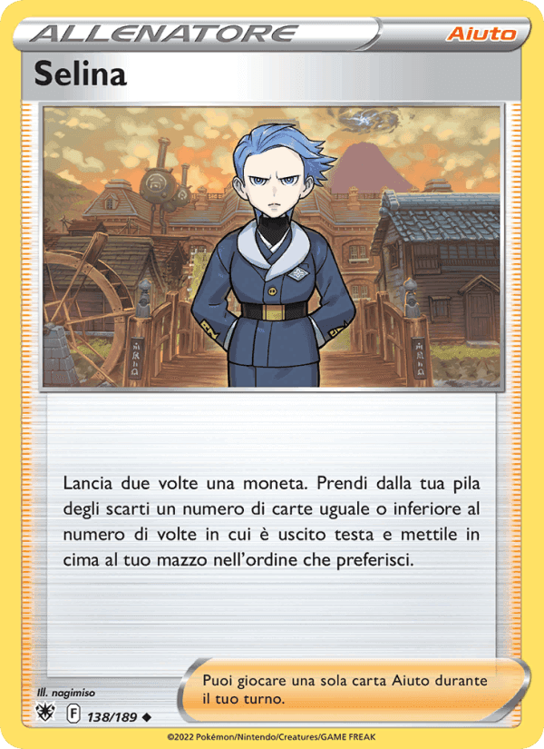 Selina, carta 138 di Lucentezza Siderale