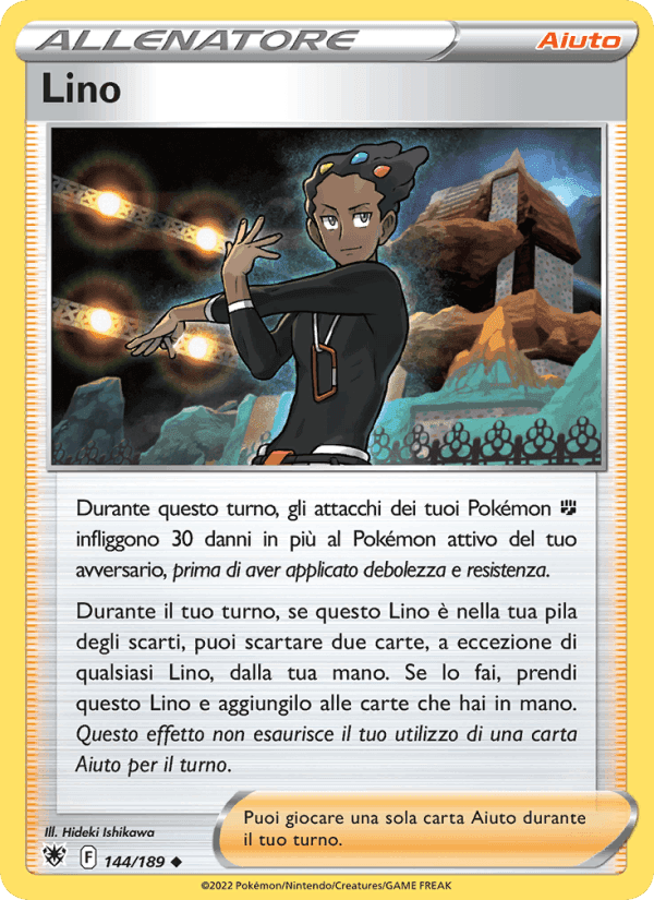 Lino, card 144 from Lucentezza Siderale