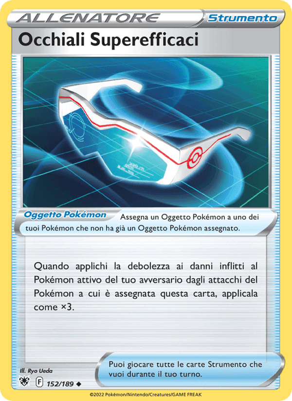 Occhiali Superefficaci, carta 152 di Lucentezza Siderale