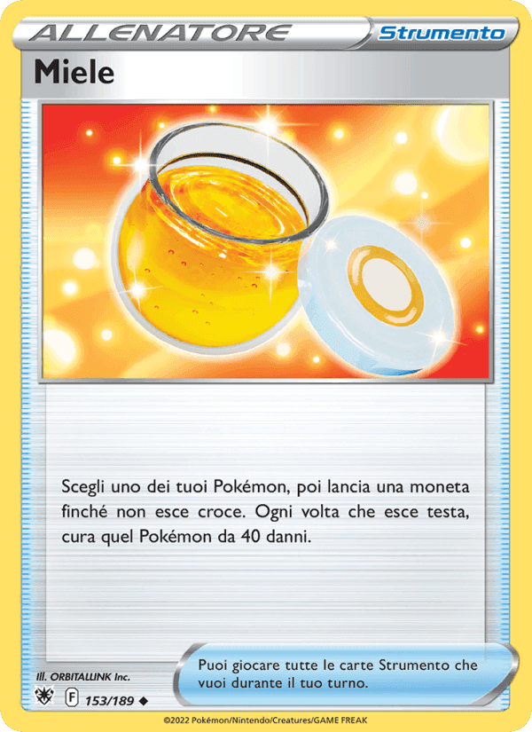 Miele, carta 153 di Lucentezza Siderale