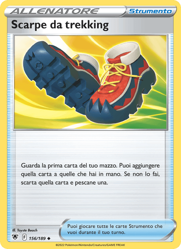 Scarpe da trekking, card 156 from Lucentezza Siderale