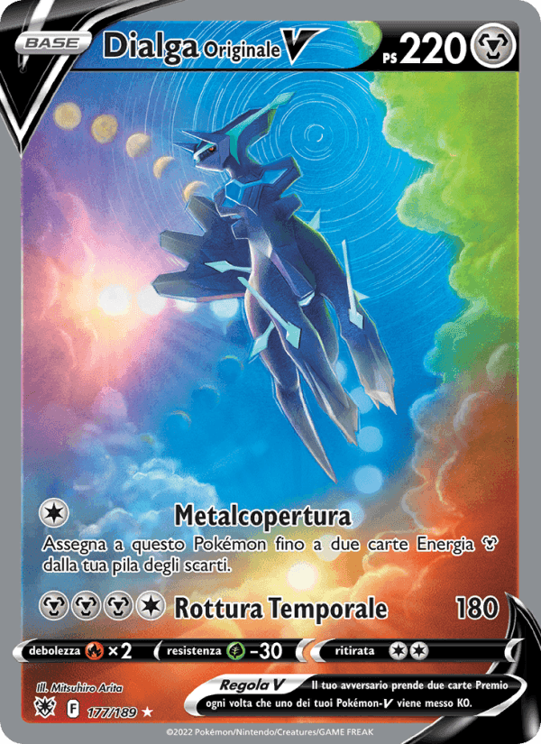 Dialga Originale V, card 177 from Lucentezza Siderale