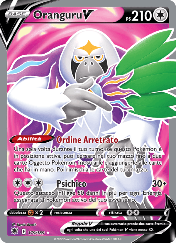 Oranguru V, card 179 from Lucentezza Siderale