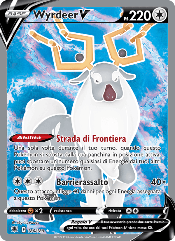 Wyrdeer V, carta 180 de Lucentezza Siderale
