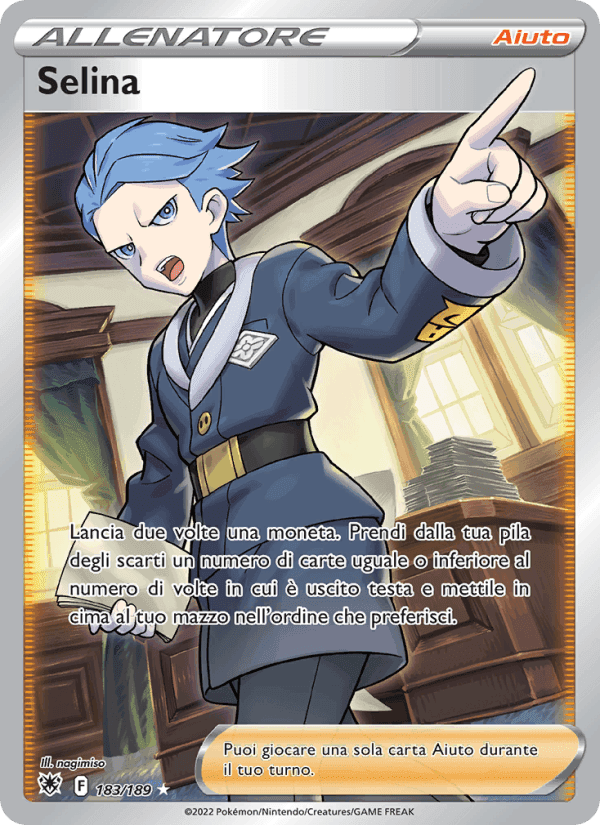 Selina, card 183 from Lucentezza Siderale