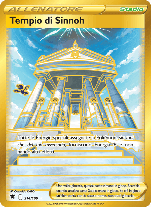 Tempio di Sinnoh, card 214 from Lucentezza Siderale
