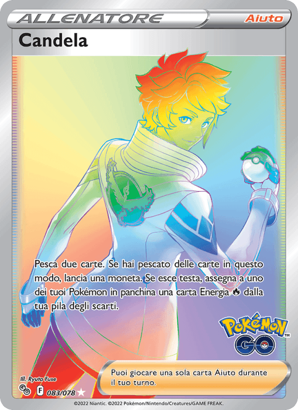 Candela, carte 083 de Pokémon GO