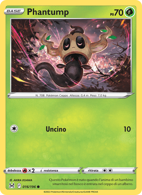 Phantump, carta 016 di Origine Perduta