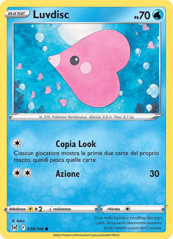 Luvdisc, carta 038 de Origine Perduta