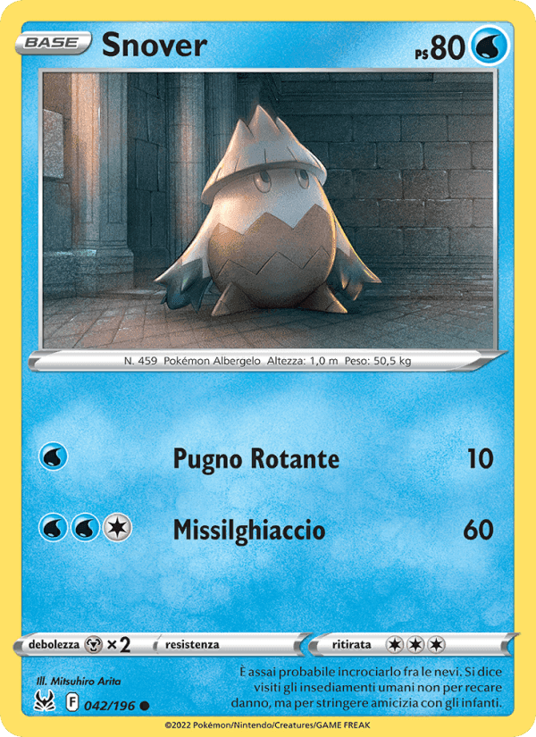 Snover, carta 042 di Origine Perduta