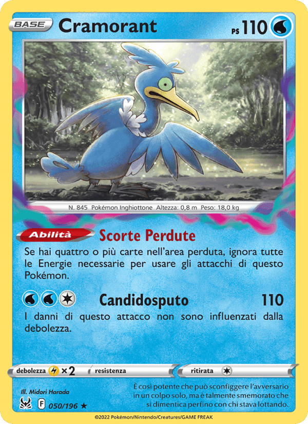 Cramorant, carta 050 di Origine Perduta