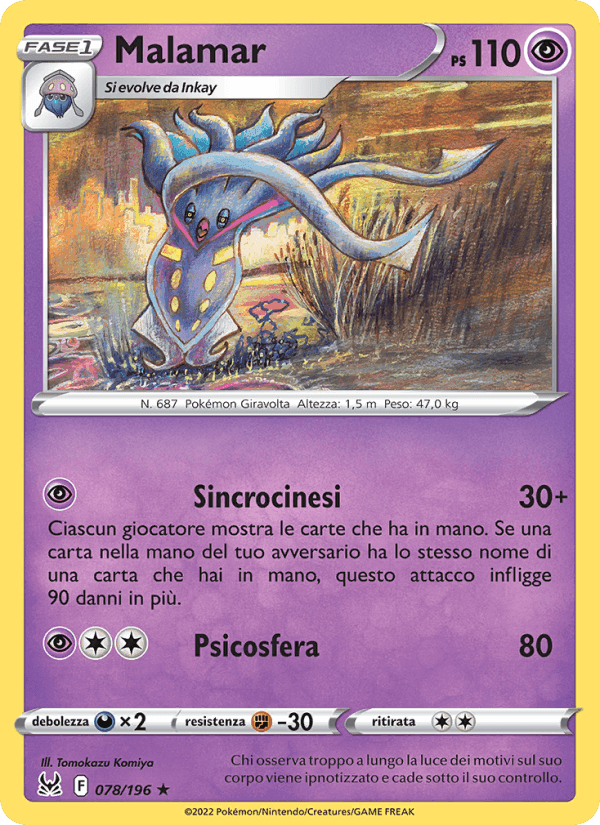 Malamar, carta 078 de Origine Perduta