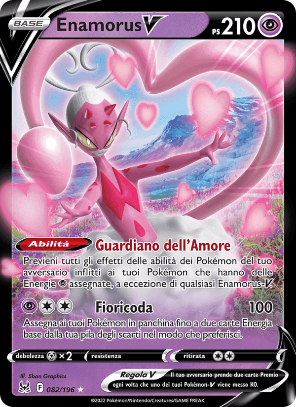 Enamorus V, carta 082 di Origine Perduta