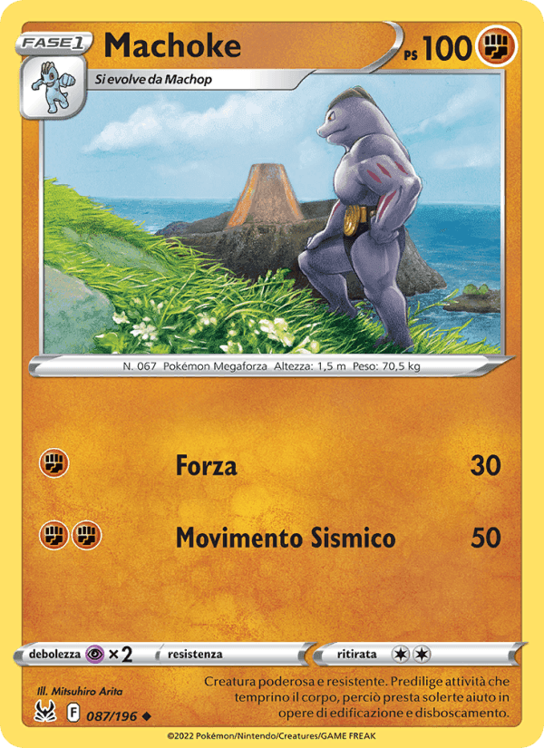 Machoke, card 087 from Origine Perduta