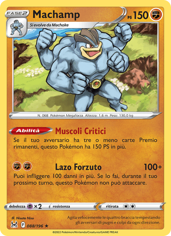 Machamp, card 088 from Origine Perduta