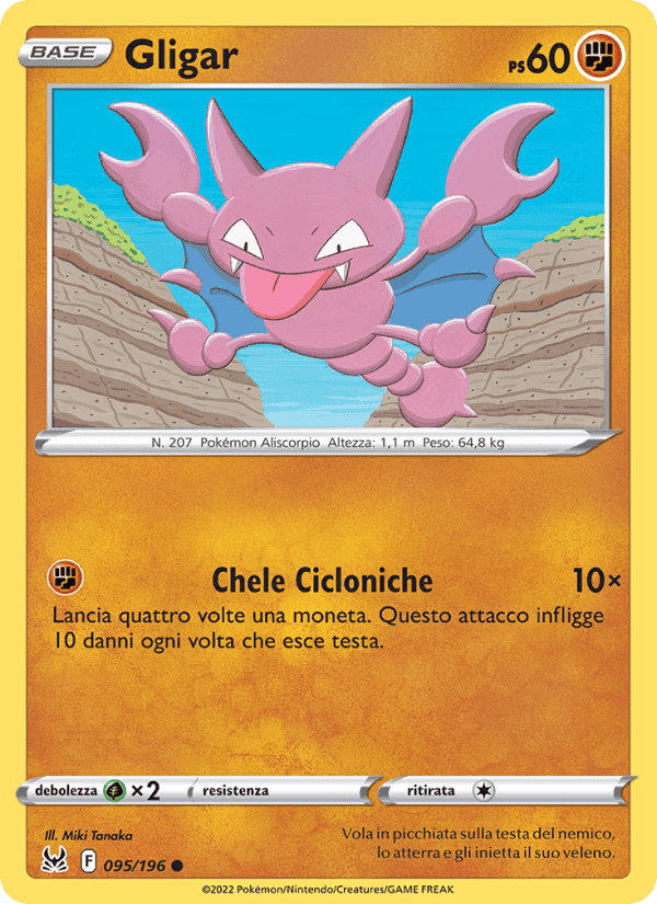 Gligar, carta 095 di Origine Perduta