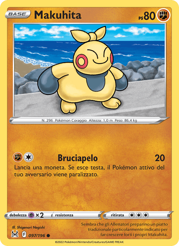 Makuhita, carta 097 di Origine Perduta