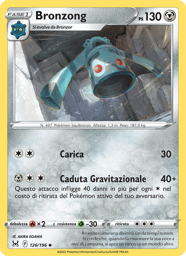 Bronzong, card 126 from Origine Perduta