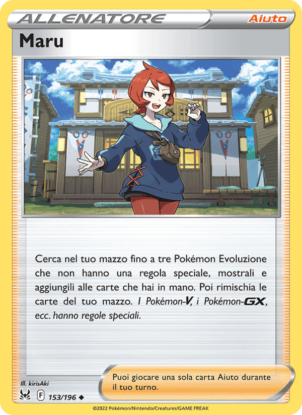 Maru, carta 153 di Origine Perduta