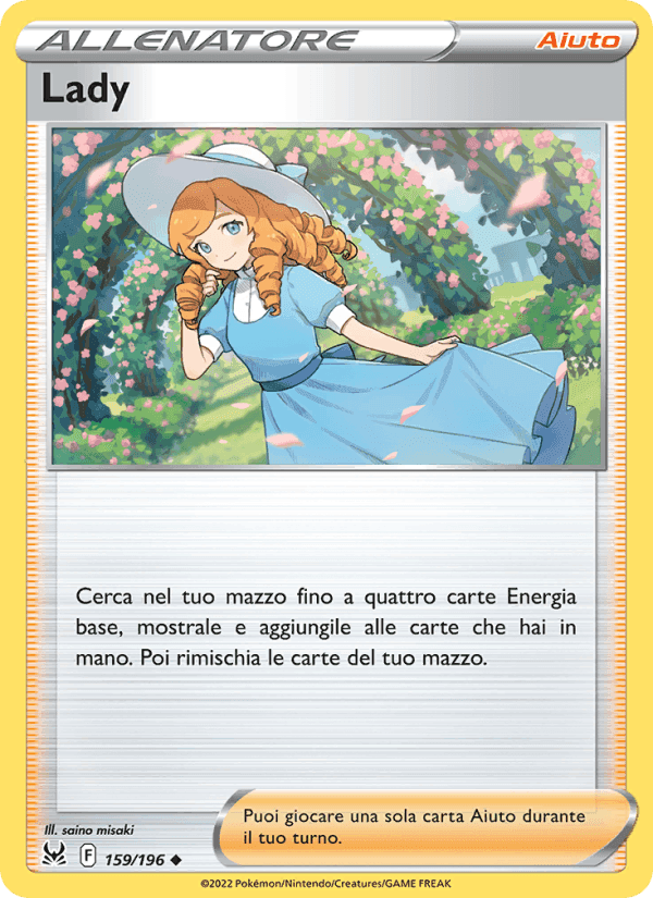 Lady, carta 159 di Origine Perduta