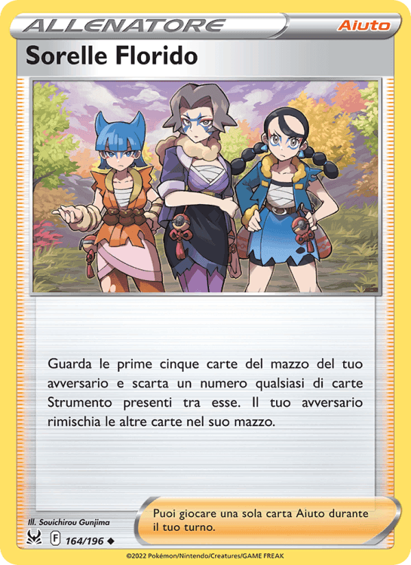 Sorelle Florido, card 164 from Origine Perduta