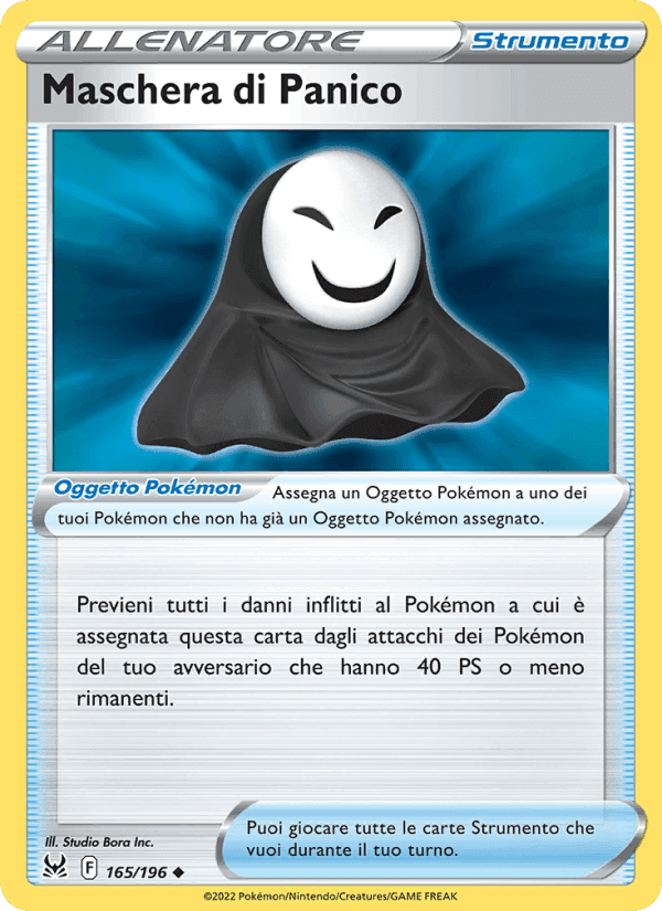 Maschera di Panico, card 165 from Origine Perduta