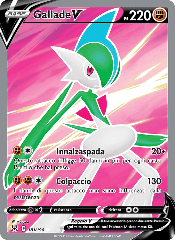 Gallade V, carta 181 di Origine Perduta
