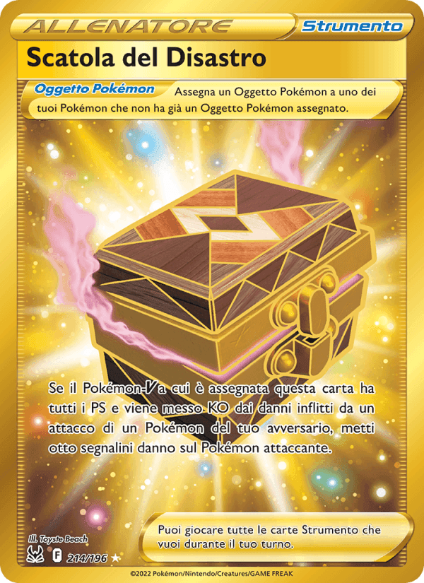 Scatola del Disastro, card 214 from Origine Perduta