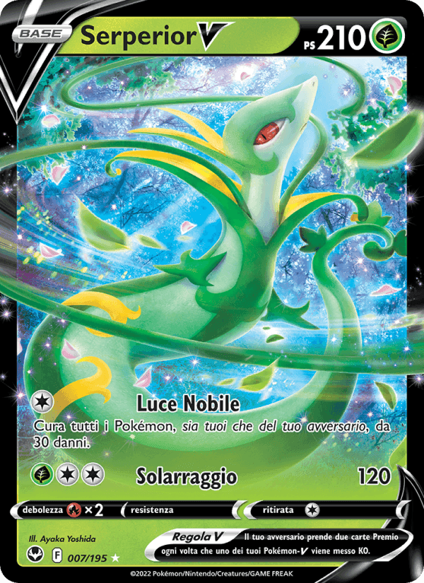 Serperior V, carta 007 di Tempesta Argentata