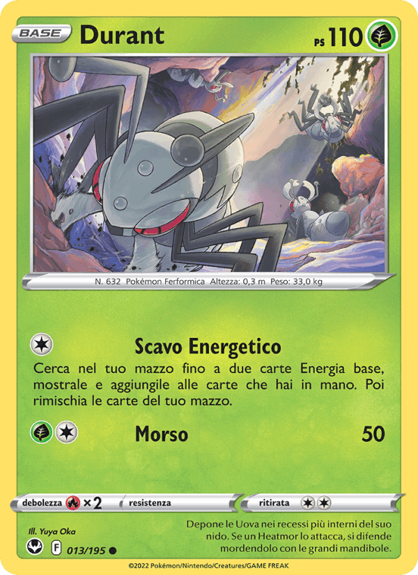 Durant, carta 013 di Tempesta Argentata