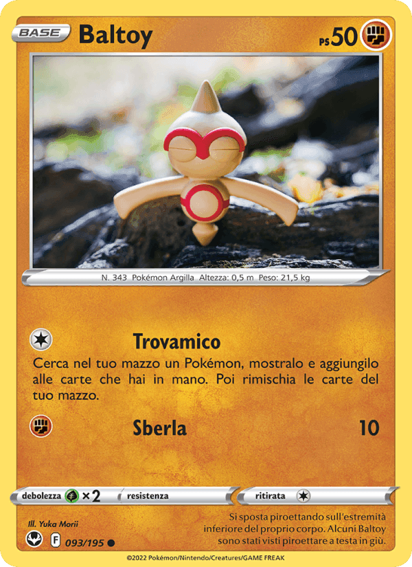 Baltoy, carta 093 di Tempesta Argentata