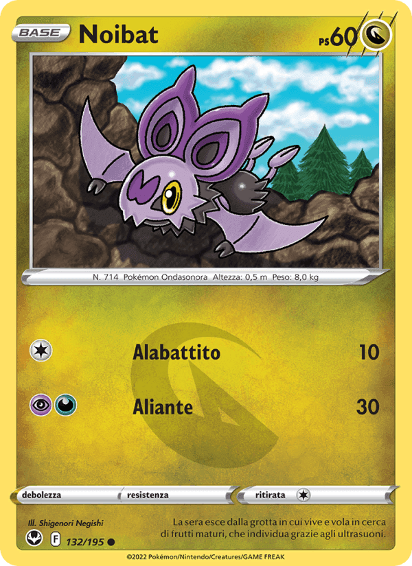 Noibat, card 132 from Tempesta Argentata